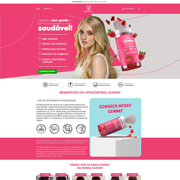 Render 3D de frasco de perfume