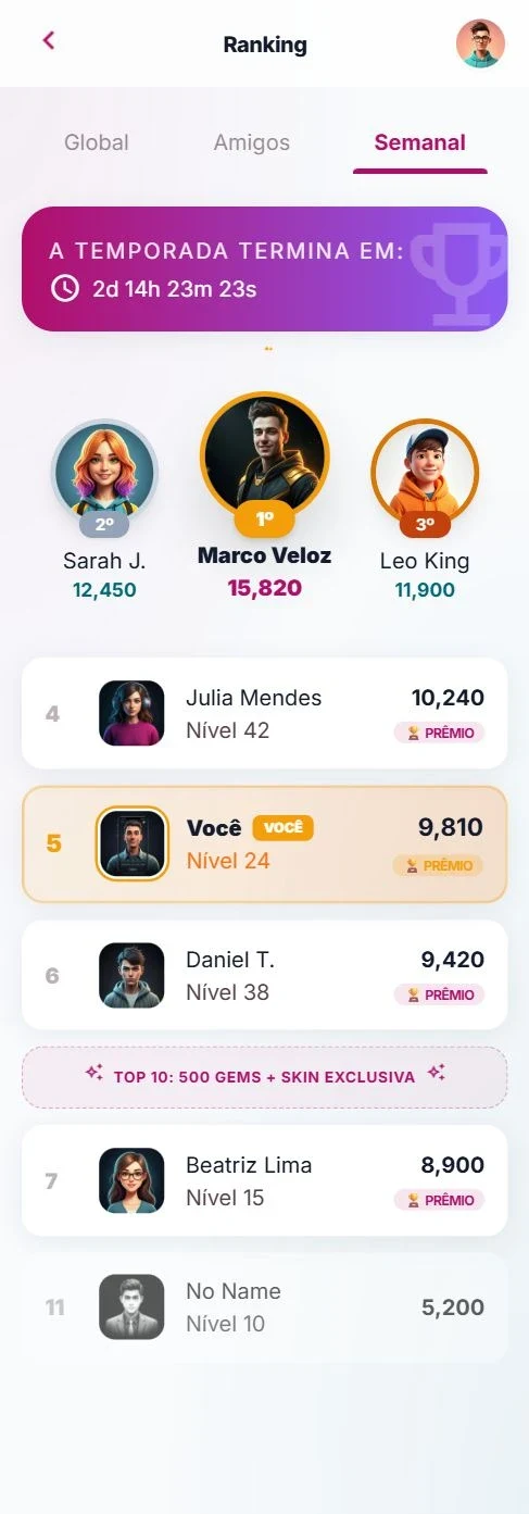 BrainPOP — Digital · Game UI, aplicação 4