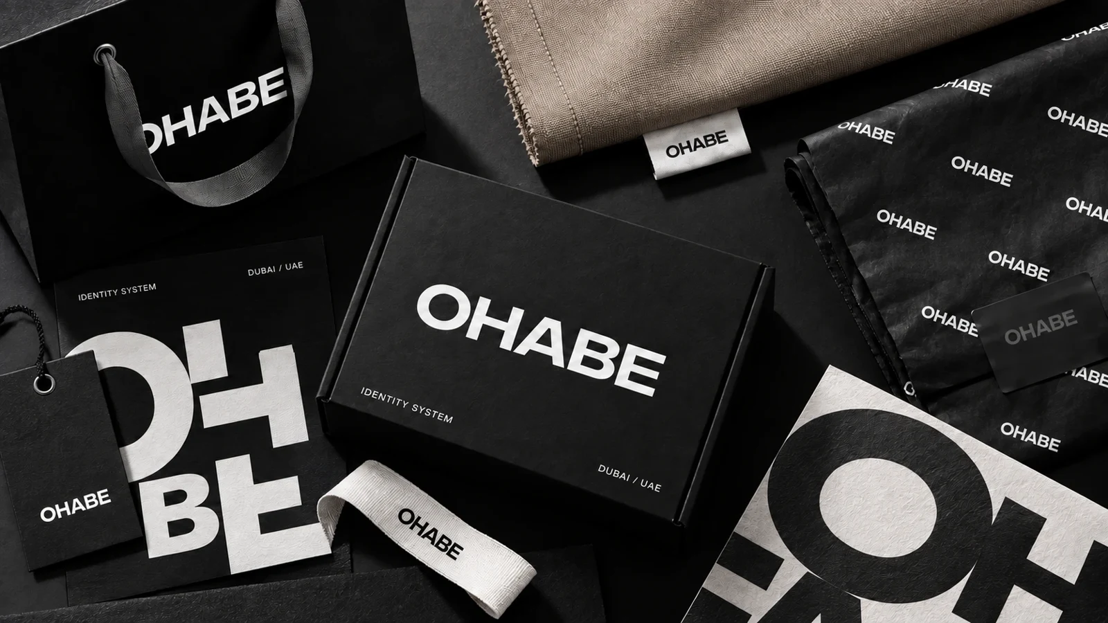OHABE — Branding, aplicação 2